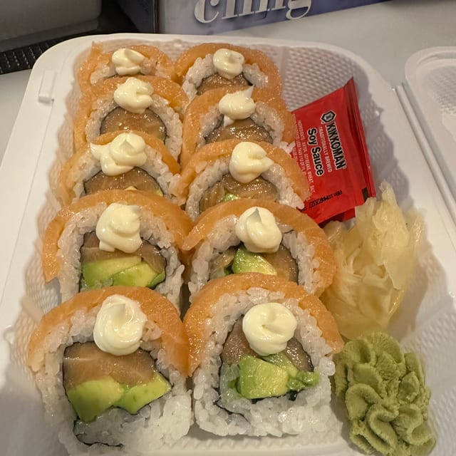 Salmon Lover Roll.