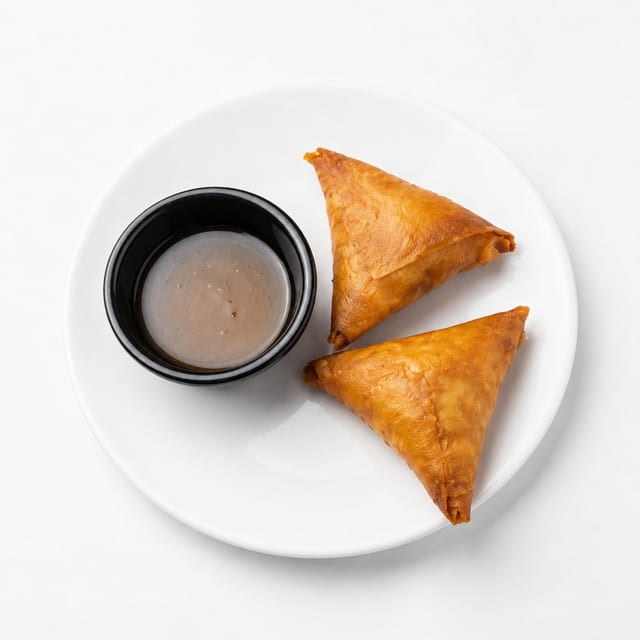 Vegetable Samosas.