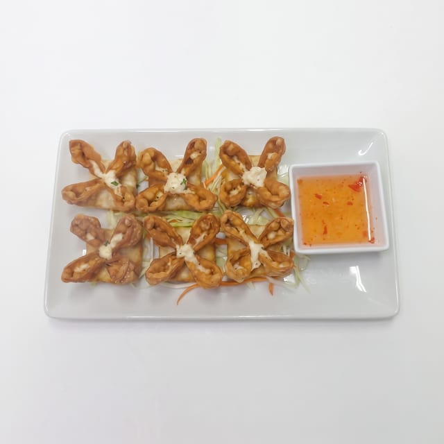 Crab Cheese Wonton.